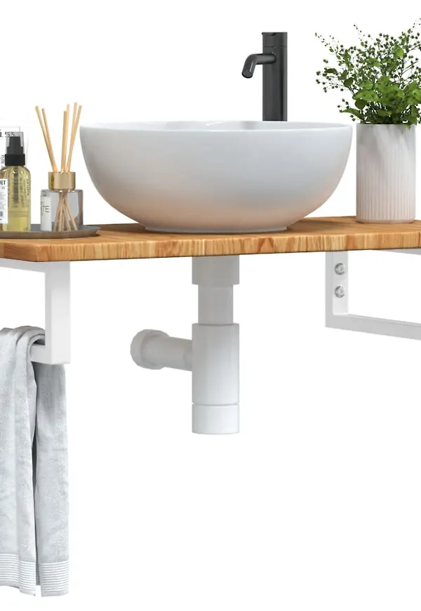 Brun vidaXL-skåp i klassisk modell.