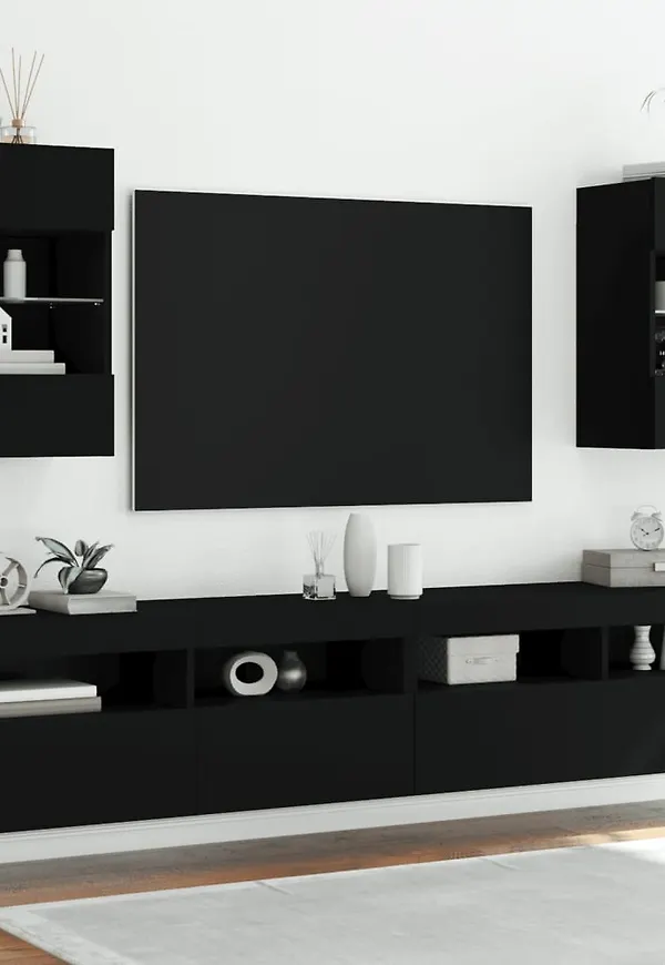 Superfin skåp i svart från vidaXL.