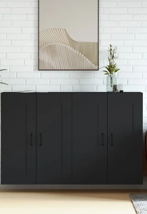 Smickrande svart bord 2025 från vidaXL.