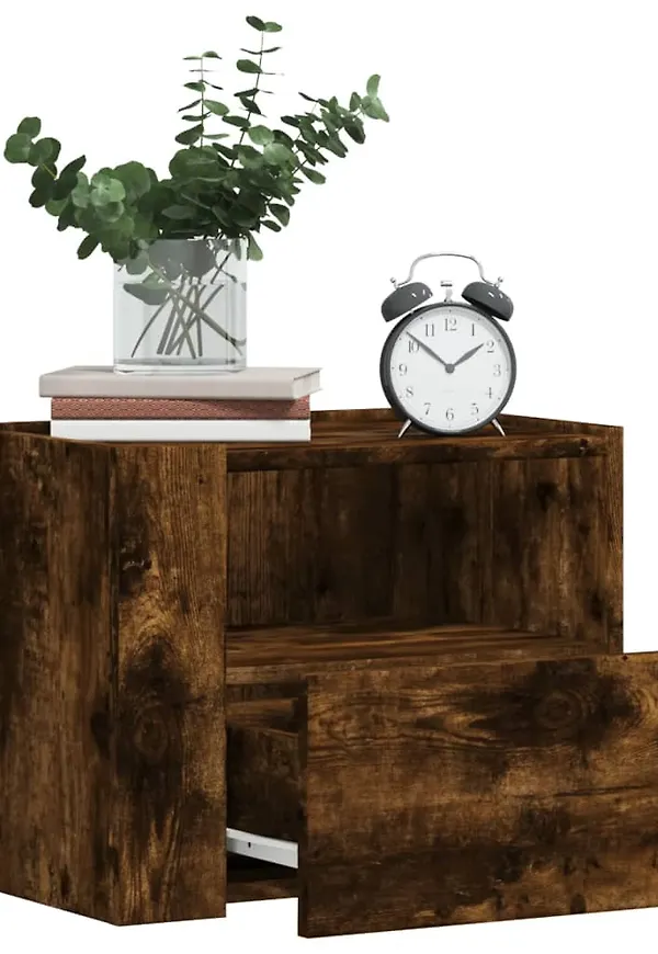 Supersnygg brun sängbord 2025 från vidaXL.