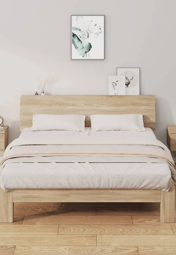 VidaXL sängbord i ek som passar perfekt till sommaren 2025!