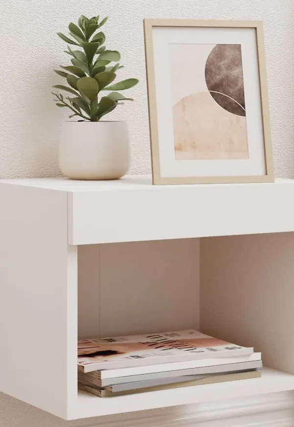 Otroligt snygg vit bord 2025 från vidaXL.