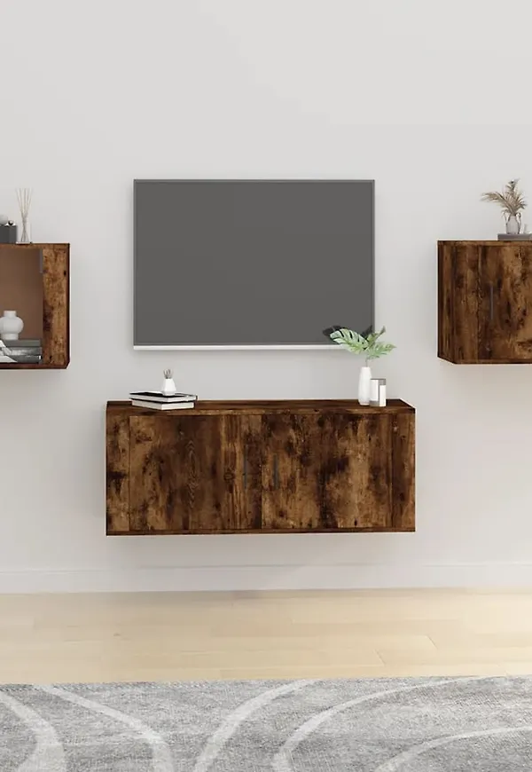 Fantastiskt snygg vidaxl nattduksbord i brun färg gjord i ek.