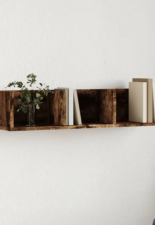 Modern ekhylla i brunt från vidaXL.