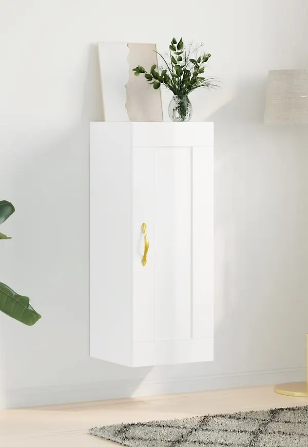 Jättesnygg vit skåp 2025 från vidaXL.