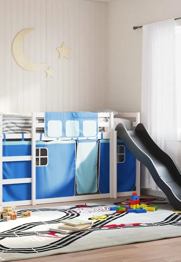 Superfin blå säng 2025 från vidaXL.