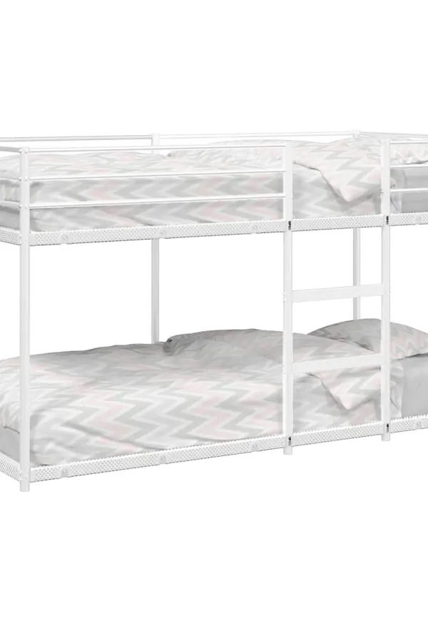 Vacker våningssäng i vitt från vidaXL.