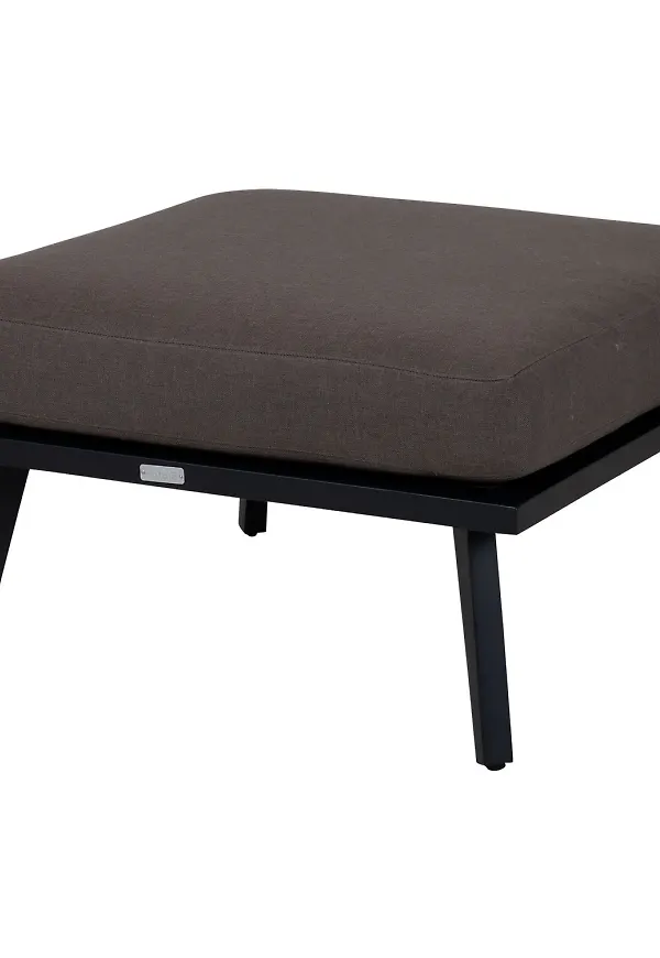 Svart Brafab-aluminiumsoffgrupp i cool modell.