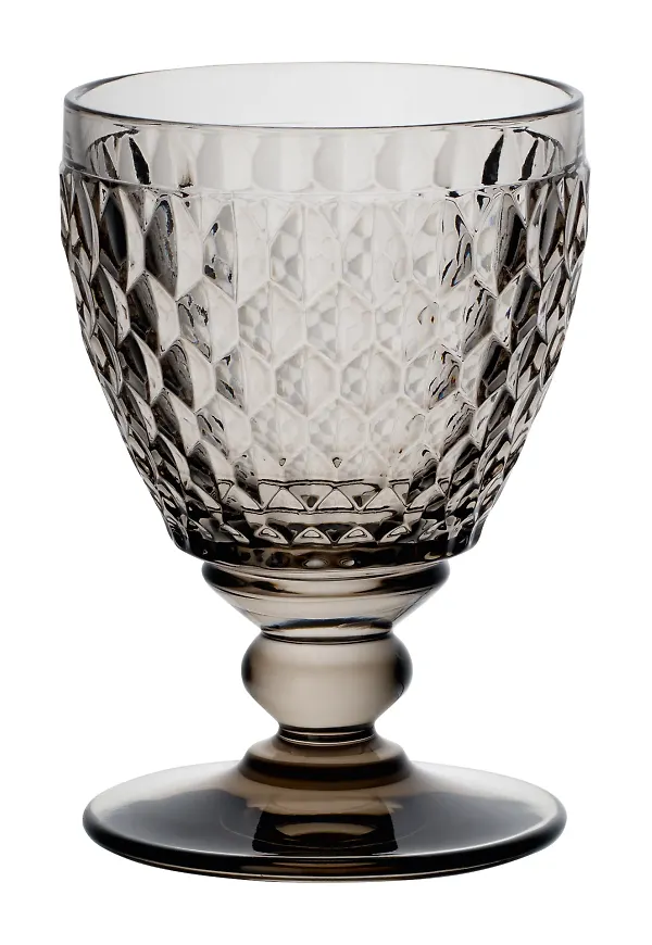 Grå Villeroy & Boch-vitvinsglas i cool modell.