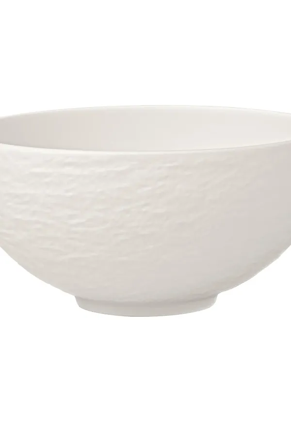 Vit Villeroy & Boch-soppskål i exklusiv modell.