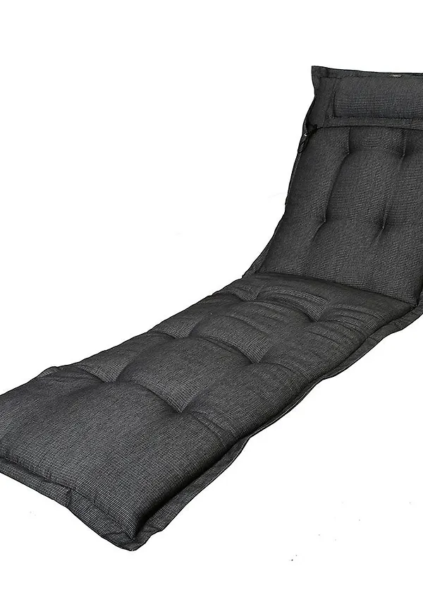 Grå Fritab-solsäng i vacker modell.