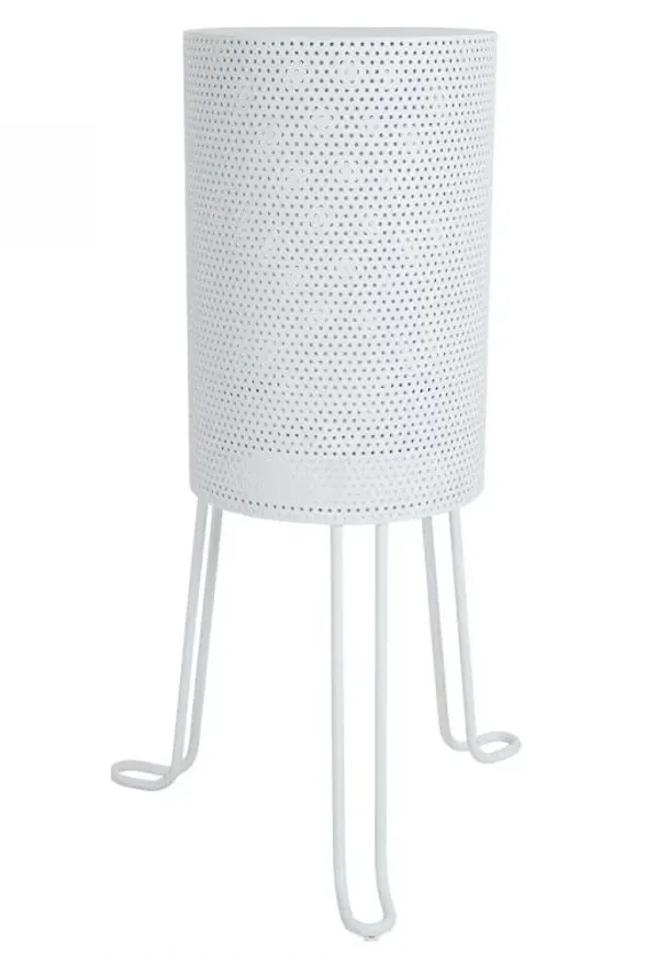 Skön vit möbel i aluminium från Brafab.