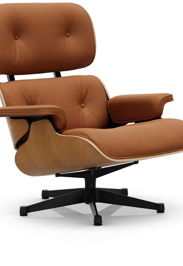 Cool läsfåtölj i läder från Vitra.