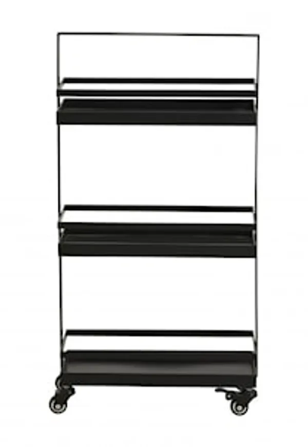 Snygg nordal bord i svart färg gjord i järn.