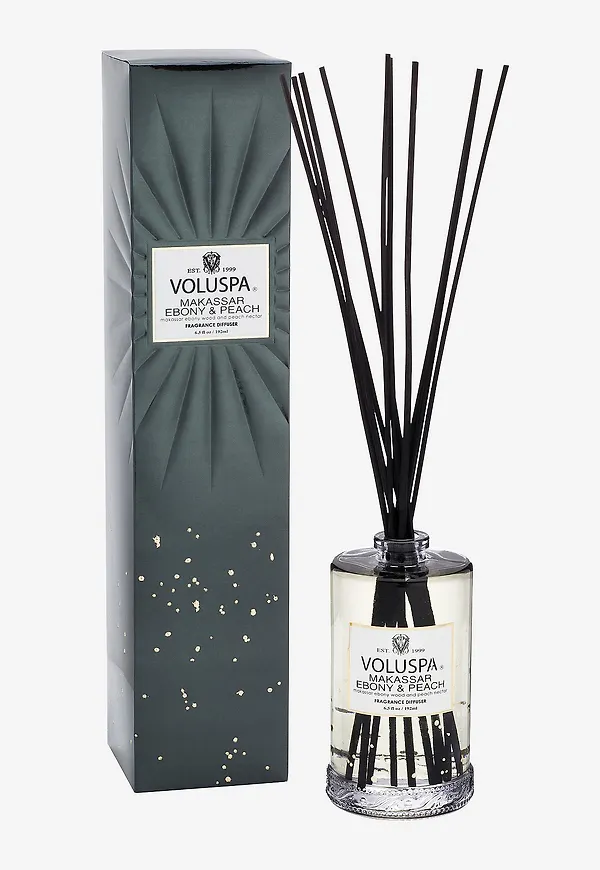Svart Voluspa-diffuser i modern modell.