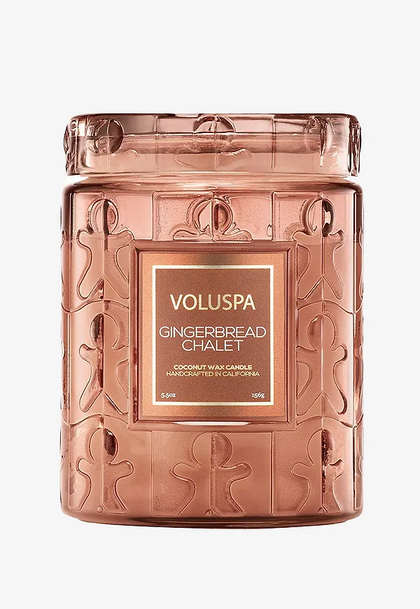 Cool doftljus i brunt från Voluspa.