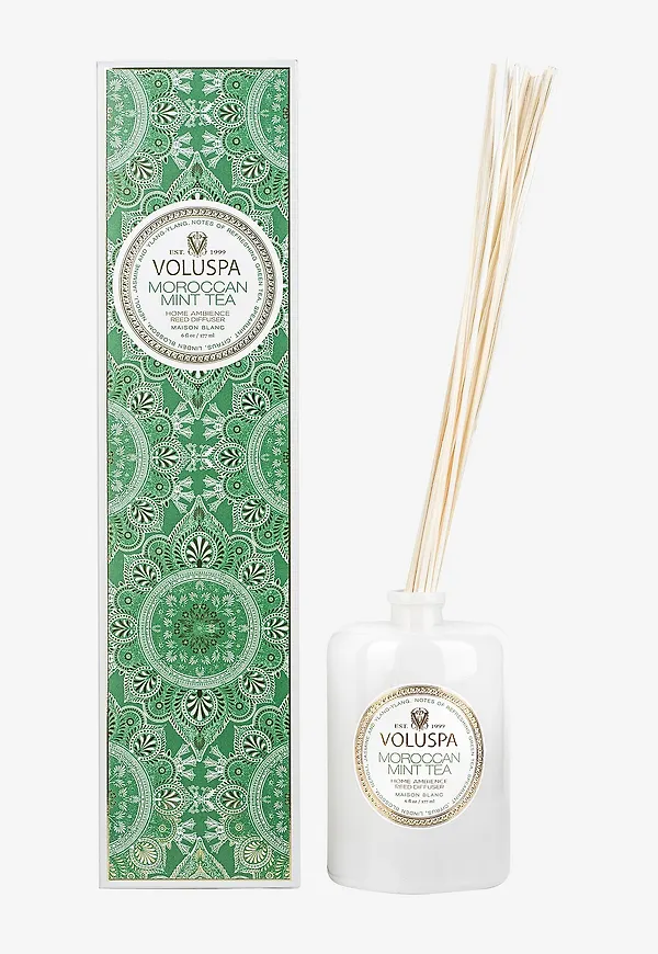 Svart Voluspa-diffuser i riktigt snygg modell.
