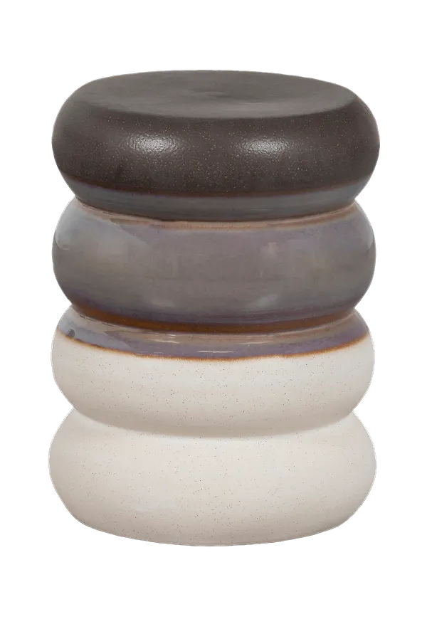 Grå vtwonen-pall i supersnygg modell.