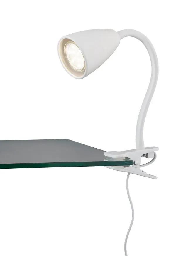Exklusiv lampa i vitt från Trio Lighting.