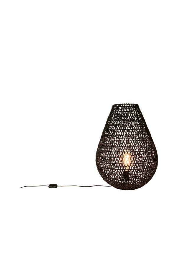 Svart watt & VEKE-golvlampa i modern modell.