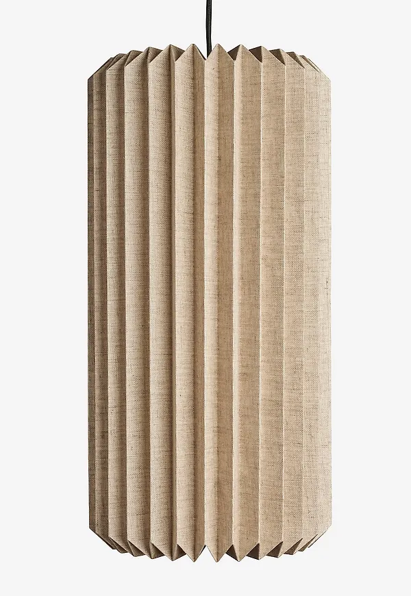 Fantastiskt fin lampa i linne från watt & VEKE.