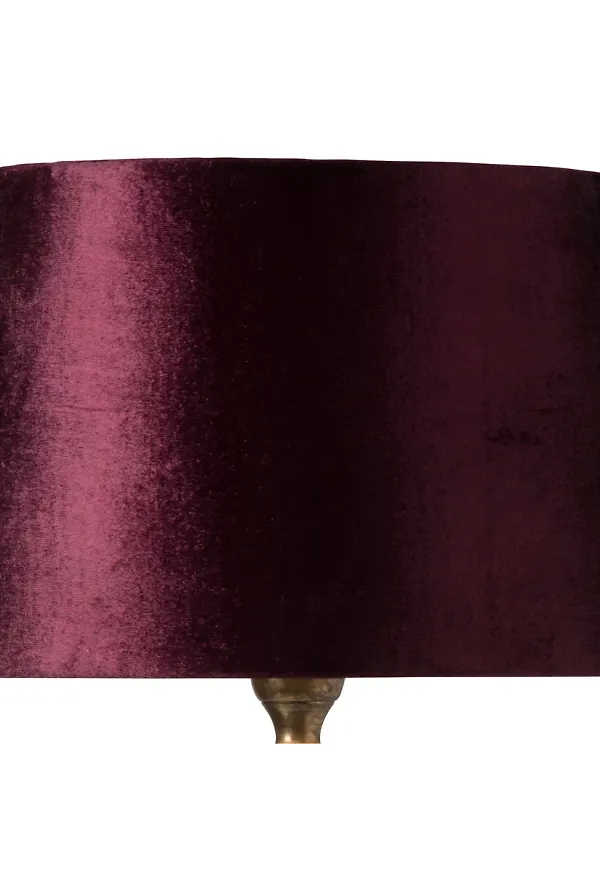 Röd watt & VEKE-lampa i skön modell.