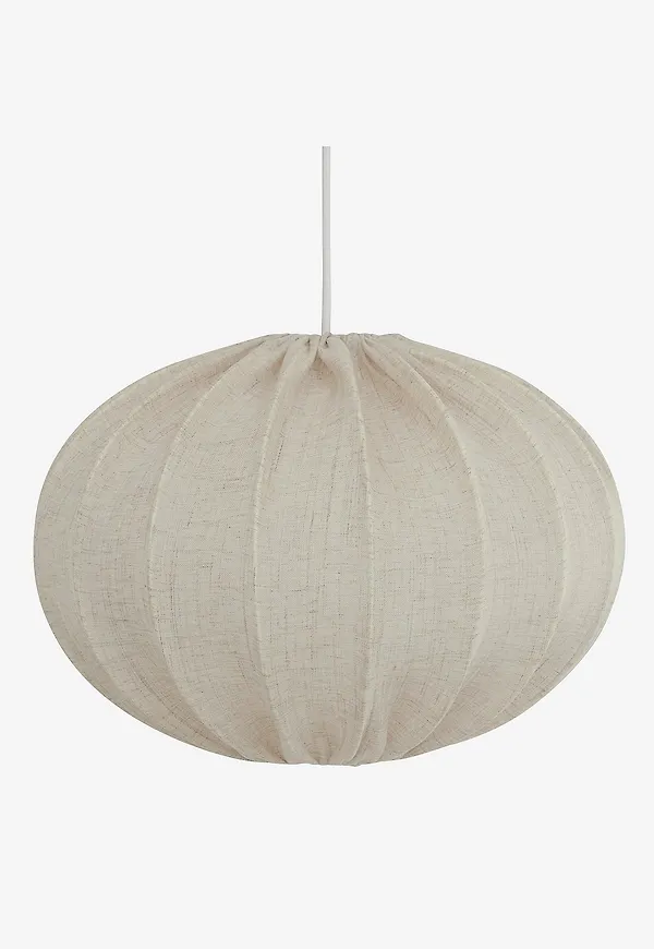 Beige watt & VEKE-linnelampa i fantastiskt fin modell.