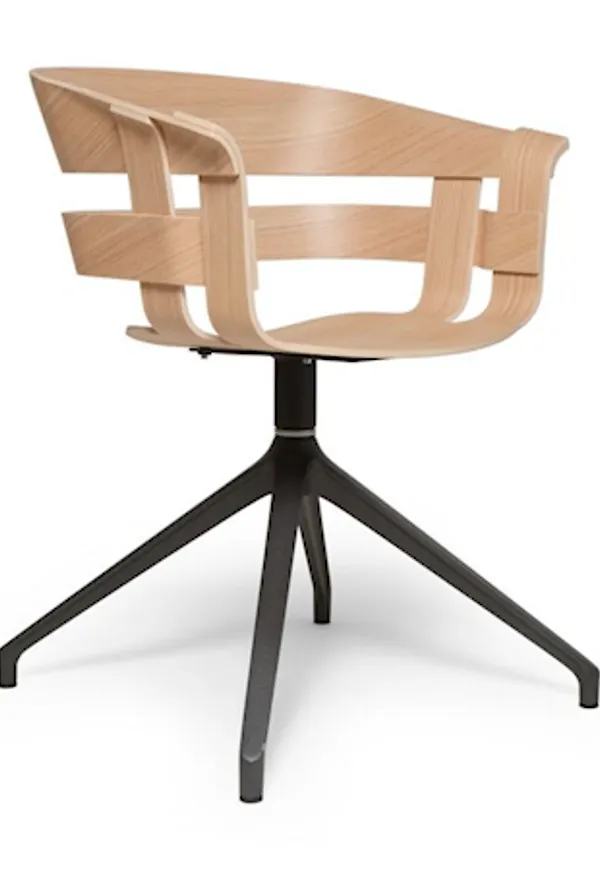 Härlig matbordsstol i grått från Design House Stockholm.