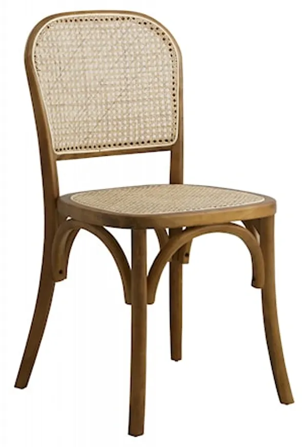 Stilren stol i brunt från Nordal.