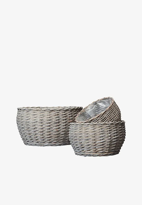 Grå Wikholm Form-kruka i ikonisk modell.