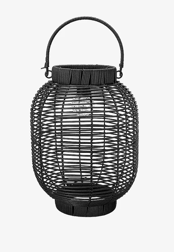 Svart Wikholm Form-solcellslampa i jättefin modell.