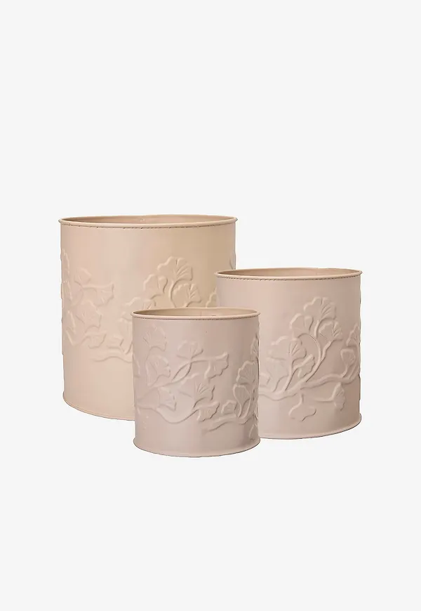 Komfortabel kruka i beiget från Wikholm Form.