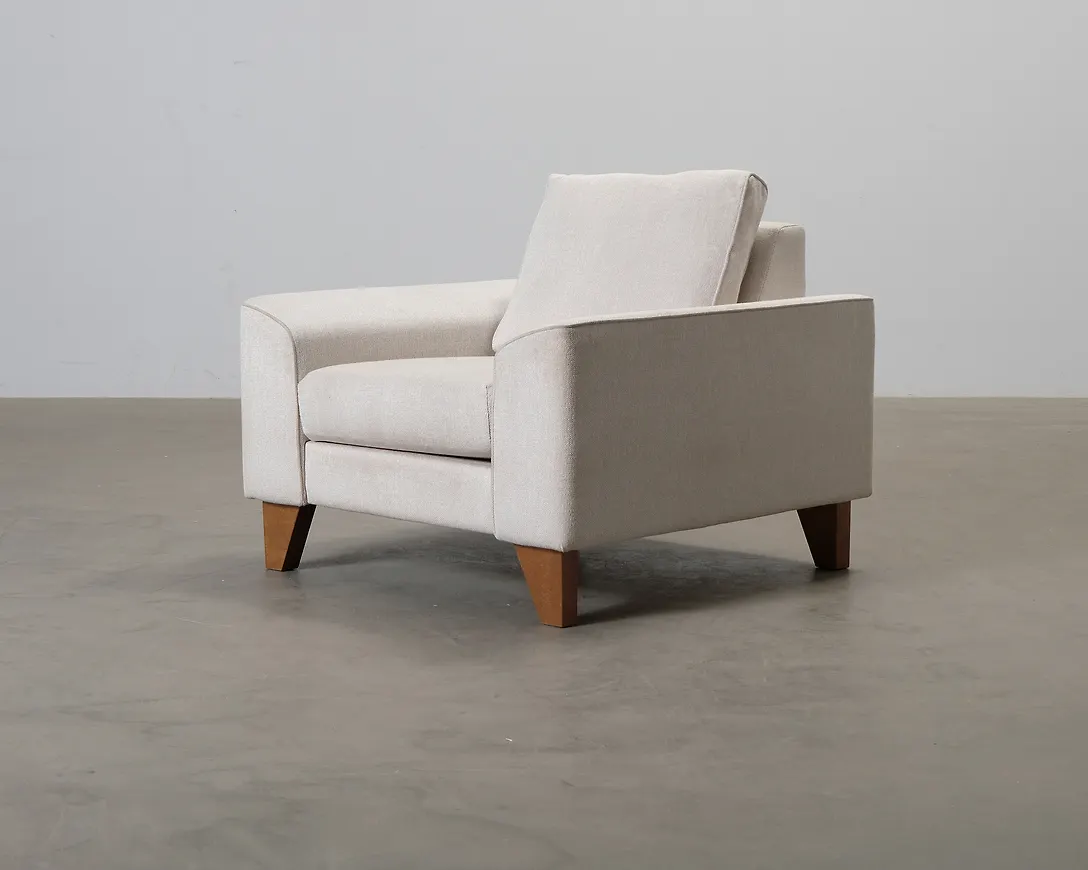 Fantastiskt snygg beige fåtölj 2026 från Wilma.