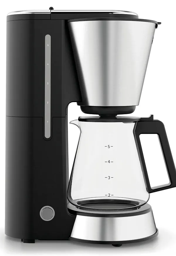 Elegant kaffebryggare i svart från WMF.