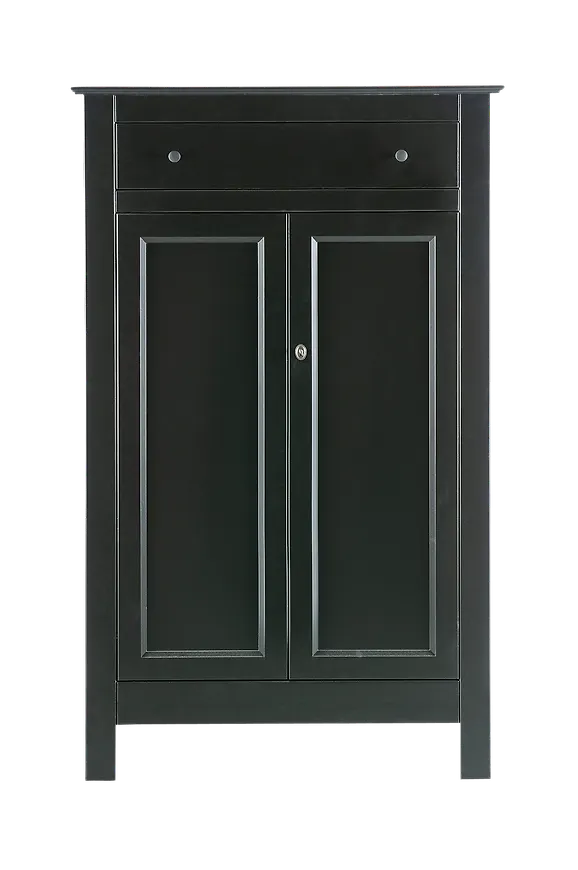 Riktigt snygg byrå i svart från WOOOD.