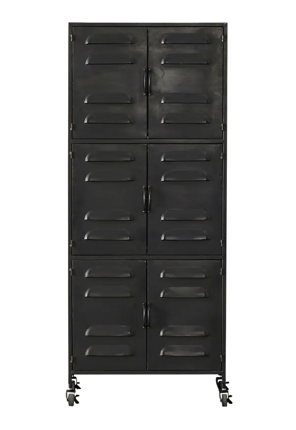 Exklusiv svart skåp i järn från WOOOD.