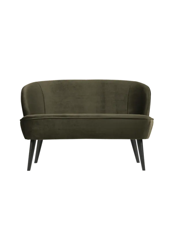 Grön WOOOD-soffa i mysig modell.