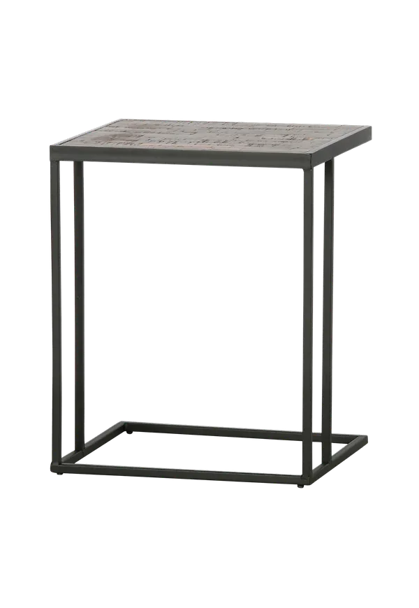 Superfin soffbord i järn från WOOOD.