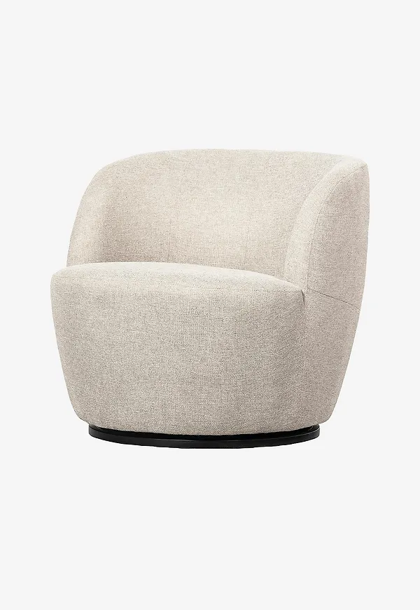 Snygg vit fåtölj 2025 från WOOOD.