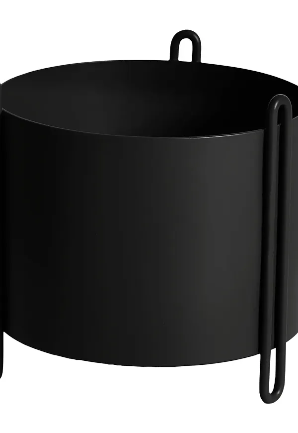 Jättesnygg svart kruka 2025 från Woud.