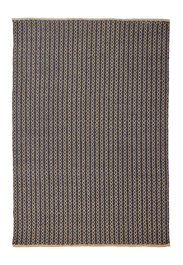 Otroligt fin ullmatta i svart från Woven Works.