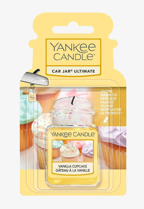 Stilren doftljus i gult från Yankee Candle.
