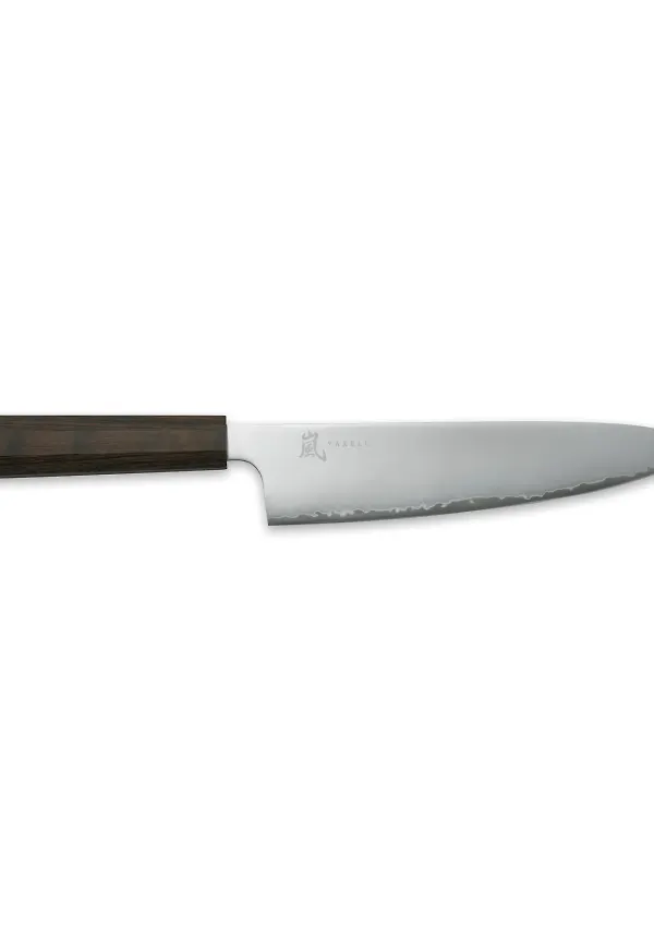 Jättesnygg kockkniv i silverfärgade från Yaxell.