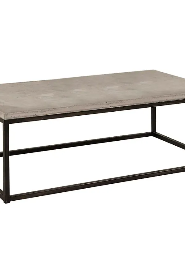 Ikonisk artwood soffbord i grå färg gjord i ek.