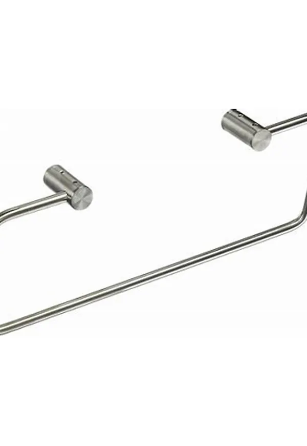 Trendig handdukshängare i grått från Zack.