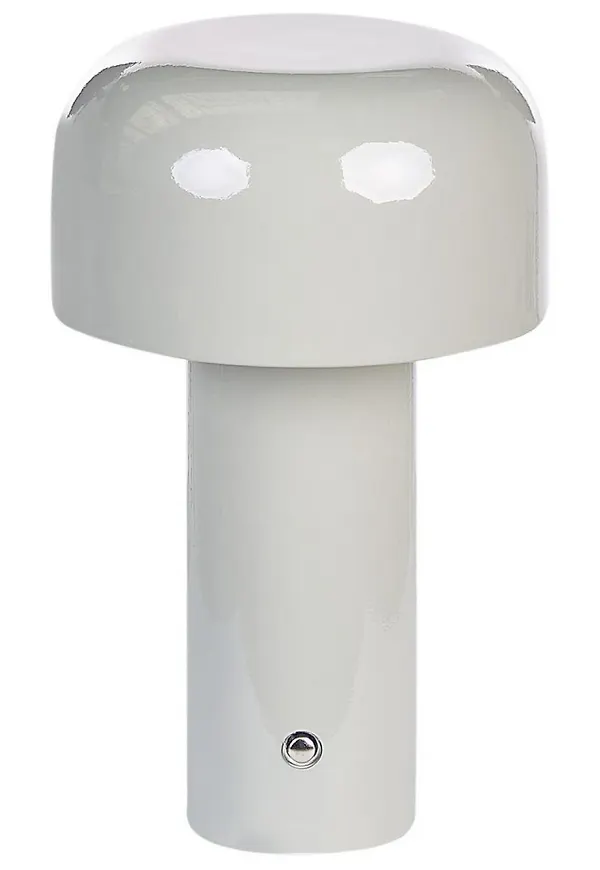 Härlig kontorslampa i grå färg gjord i järn.