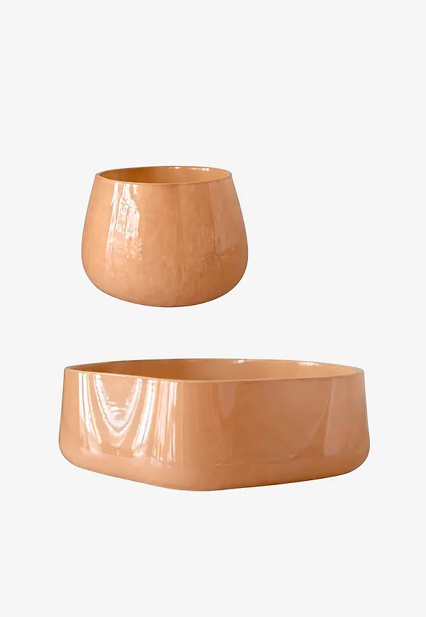 Jättesnygg ljusstake i beiget från Zelected by Houze.