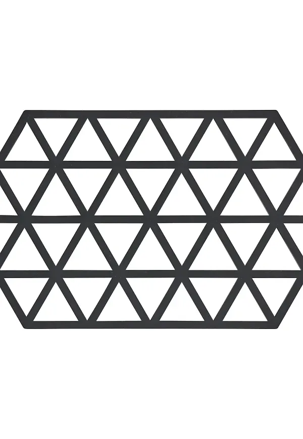 Svart Zone Denmark-grytunderlägg i fantastiskt snygg modell.