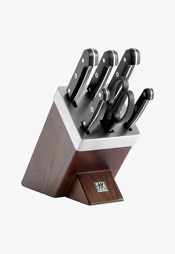 Smickrande kockkniv i brunt från ZWILLING.