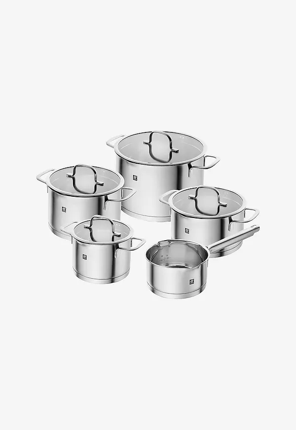 Vacker kastrull i silver från ZWILLING.